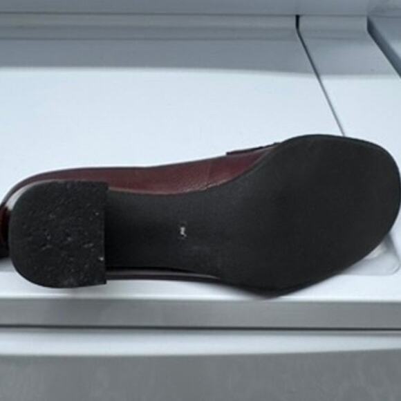 "Franco Sarto" VINTAGE, Chunky Heel ,Penny Loafers, SZ 9, Y2K , Quiet Luxury - Picture 5 of 13